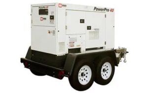 AIRMAN 40 kVA generator rental in NYC